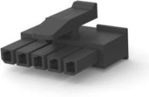 1445022-5, Pin &amp; Socket Connectors RECPT SINGLE ROW 5P