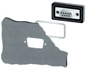 173110-0024, D-Sub plug, Plug, DE-9, Radial Leads