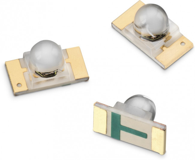 15412085A3060, Infrared Emitter, Reverse Mount Waterclear Dome, 30°, 1206, 20mA, 2V