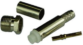 HYR-1001B (GFM-1001B) (FME-8140B) (FME-C59J), Разъем FME, гнездо , RG-59, обжим (Crimp)