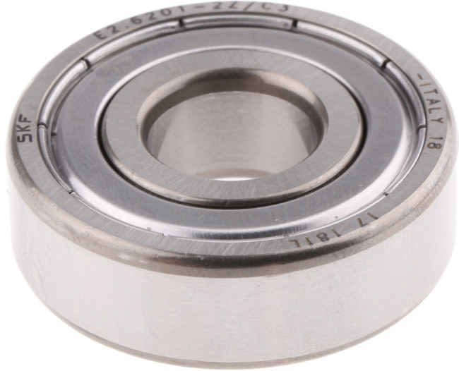 E2.6201-2Z/C3 Single Row Deep Groove Ball Bearing- Both Sides Shielded 12mm I.D, 32mm O.D