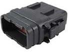 DTM0612SB-E007, DTM Automotive Connector Plug 12 Way, Crimp Termination