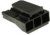172672-2003, Power to the Board Super-Sabre 7.5mm Recp Hsg 3Ckt