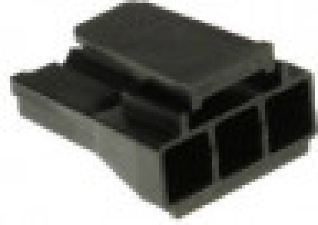 172672-2003, Power to the Board Super-Sabre 7.5mm Recp Hsg 3Ckt