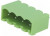 XY2500V-D-5.08-4PIN, Разъемный клеммник, Ш.контактов: 5,08мм, Кол-во полюс: 4, прямой