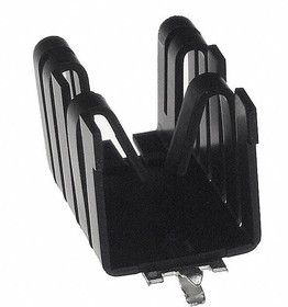 591302B02800G, Heat Sinks Plug-In Heat Sink, TO220, 4 Clip, Vertical, 26.8 C/W, 1.73mm Hole, Shur-Lock Tab