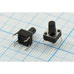 Тактовая кнопка, 6.0x 6.0x 9.0, алгоритм работы NO, контакты 4PF