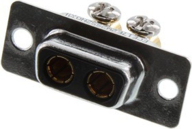 FCE17E2W2SS2N0, D SUB COMBINATION CONN, 2P, DE, RCPT
