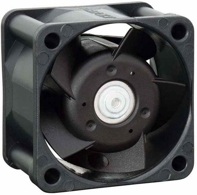 414J, 400 Series Axial Fan, 24 V dc, DC Operation, 19m³/h, 2.3W, 100mA Max, IP20, 40 x 40 x 25mm