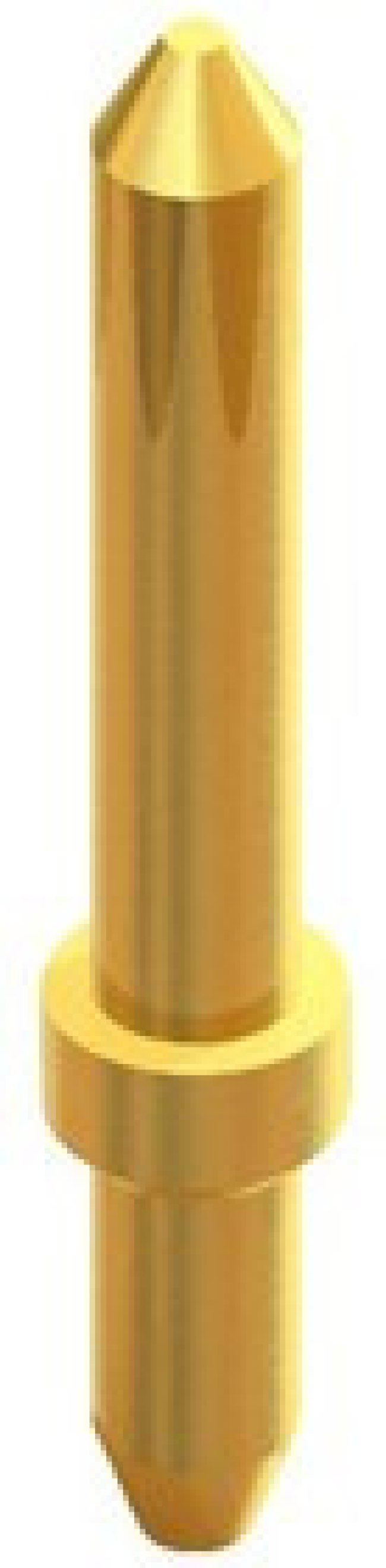 1362-2, PCB TEST POINT, BRASS, SWAGE MOUNT