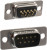 171-009-113R001, D-Sub Standard Connectors 9P MALE VERTICAL DIP SOLDER