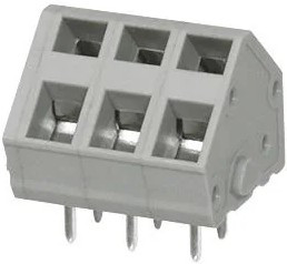 TBL007A-508-10GY, Fixed Terminal Blocks Terminal block, screwless, 5.08, 45, 10, Gray
