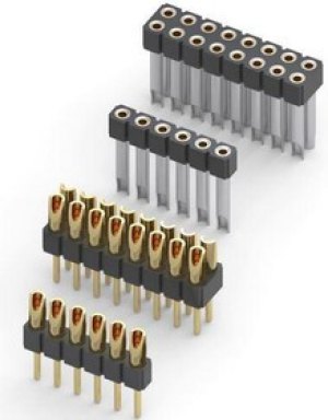 800-10-007-10-007000, Headers &amp; Wire Housings SolderCup Head Single Row, T/H, 7P
