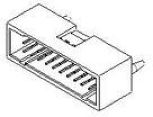 0015477620, Conn Shrouded Header (4 Sides) HDR 20 POS 2.54mm Solder ST Thru-Hole C-Grid Tray