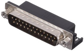 KF22X-B25P-NJ, D-Sub Standard Connectors .318 25P PLUG R/A BRD LOCK J/S