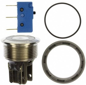 1241.6664.1132000, Pushbutton Switches 30mm 10A 250VAC GN