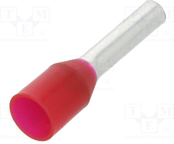 0463100000, Terminals H 1.5/14,16AWG RED 1 PACK OF 500