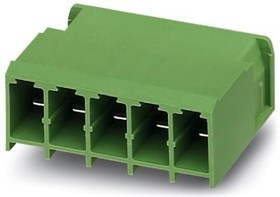 1804836, Pluggable Terminal Blocks 6 Pos 7.62mm pitch Through Hole Header