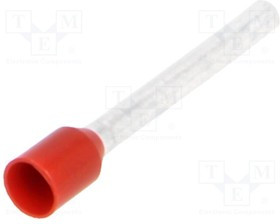 BM00505, Наконечник: втулка, изолированный, медь, Изоляция: полипропилен