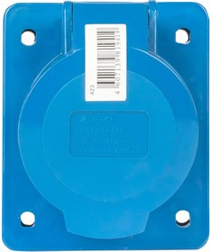 Розетка стационарная внутренняя 423 2Р+РЕ 32А 220В IP44 PROxima ps-423-32-220