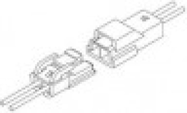 YLNR-02VF, YLN Female Connector Housing YLNR-02VF, YLN Female Connector Housing