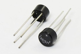 Диодный мост, напряжение 700 В, ток 1,5А, корпус RB157, контакты 4P