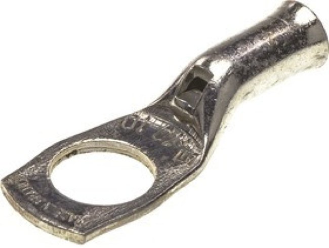 710031-8, XCT Uninsulated Ring Terminal, 10mm Stud Size, 10mm² to 10mm² Wire Size