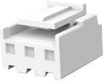 1-1123722-3 (VHR-3N), Корпус разъема 3 pin шаг 3.96мм без контактов