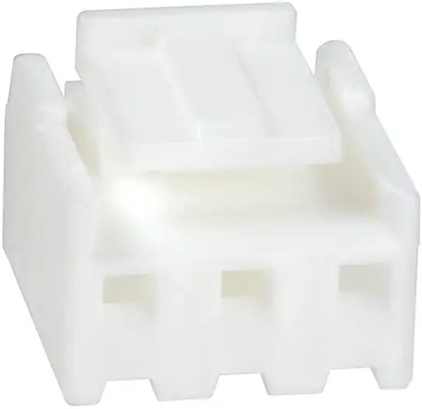 1-1123722-3 (VHR-3N), Корпус разъема 3 pin шаг 3.96мм без контактов