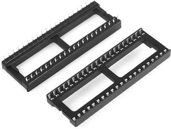 4824-6000-CP, IC &amp; Component Sockets 24P DUAL WIPE DIPSKT