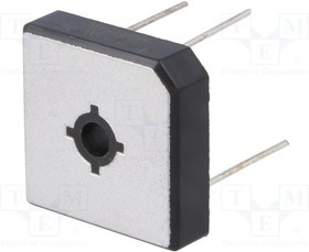 MBR154W, Диодный мост: однофазный, Urmax: 400В, If: 15А, Ifsm: 300А, MBR-25W