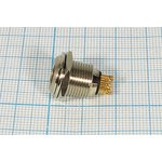 Разъем микрофонный miniXLR вилка, контакты 6P, монтаж на блок, B8.5, MC805-6P