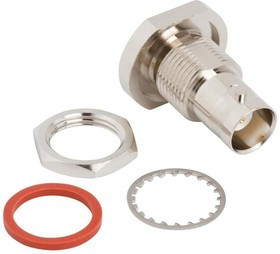 AD-BNCJMCXJ-1, RF Adapters - Between Series BNC Blkhd Jack MCX Jack IP67 50Ohms