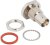 AD-BNCJMCXJ-1, RF Adapters - Between Series BNC Blkhd Jack MCX Jack IP67 50Ohms