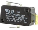 V7-1C37D855-002, Switch Snap Action N.C. SPST Lever 15.1A 277VAC 250VDC 372.85VA 1.57N Screw Mount Quick Connect V7-1C37D855-002, Switch Snap Action N.C. SPST Lever 15.1A 277VAC 250VDC 372.85VA 1.57N Screw Mount Quick Connect