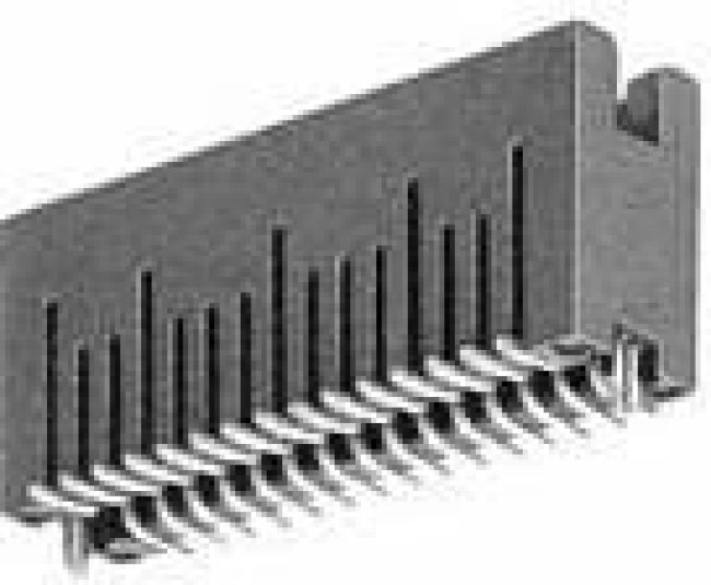 5-147383-1, Conn Shrouded Header (4 Sides) HDR 10 POS 1.27mm Solder ST SMD T/R