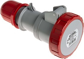 Разъем пром. силовой CEE кабельный, гнездо, 32A, 3P+E 6h, 380_415VAC 50/60Hz, IP66/IP67/IP69, серия OPTIMA