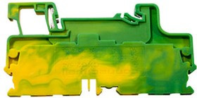 CXG2.5/4, 2.5 mm SPRING CLAMP 4 WIRE GROUND TB, аналог для 279-837, 280-837, 280-677, 870-837, ST1.