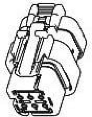 776494-1, Automotive Connectors PLUG ASSY 8P 14-18 RED