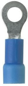 PV14-8RX-M, Terminals RING 16-14 BLUE VYL STUD SIZE #8