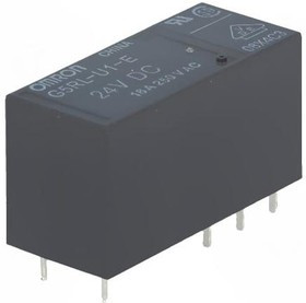 G5RL-U1-E-24DC, Реле электромагнитное, SPDT, Uобмотки 24ВDC, 16A/250ВAC, 600мВт G5RL-U1-E-24DC, Реле электромагнитное, SPDT, Uобмотки 24ВDC, 16A/250ВAC, 600мВт