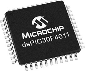 dsPIC30F4011-20I/PT, Digital Signal Processors &amp; Controllers - DSP, DSC 16 Bit MCU/DSP 20M 48KB FL