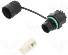 THF.386.A1A, Разъем: питания AC, зажим под винт, "мама", TH386, 400В, IP67, 10А