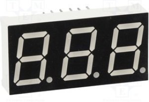 OPD-T5621UPG-BW, Дисплей: LED, 7-сегментный, 14,2мм, 0,56", II.зн: 3, зеленый, 160мкд OPD-T5621UPG-BW, Дисплей: LED, 7-сегментный, 14,2мм, 0,56", II.зн: 3, зеленый, 160мкд