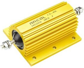 HS200 2R2 J, 2.2 200W Wire Wound Chassis Mount Resistor HS200 2R2 J ±5% HS200 2R2 J, 2.2 200W Wire Wound Chassis Mount Resistor HS200 2R2 J ±5%