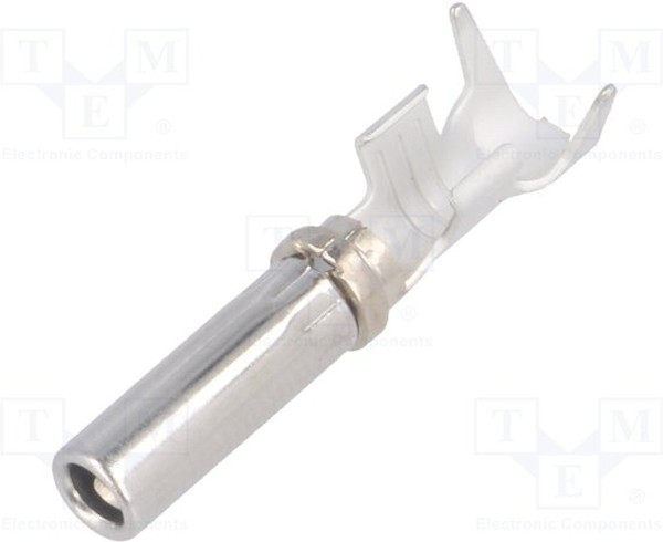 AT62-12-0166, Контакт автомобильного разъема, штампованный, Серия AT, Гнездо, Обжим, 12 AWG, 14 AWG AT62-12-0166, Контакт автомобильного разъема, штампованный, Серия AT, Гнездо, Обжим, 12 AWG, 14 AWG