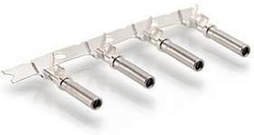 AT62-12-0166, Контакт автомобильного разъема, штампованный, Серия AT, Гнездо, Обжим, 12 AWG, 14 AWG AT62-12-0166, Контакт автомобильного разъема, штампованный, Серия AT, Гнездо, Обжим, 12 AWG, 14 AWG