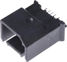 104004-0501, Straight, Through Hole, Plug Type A 2.0 USB Connector