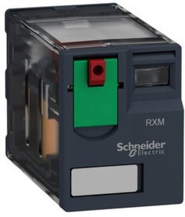 RXM4GB1E7, Miniature Plug-in Relay RXM, 4CO, AC, 48V, 3A, PCB Pins