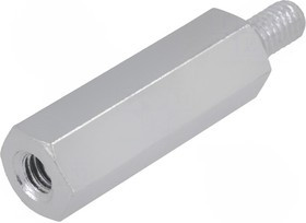 TFM-M4X10/DR227, Дистанцирующая стойка с резьбой, 10мм, Внутр.резьба: M4, сталь